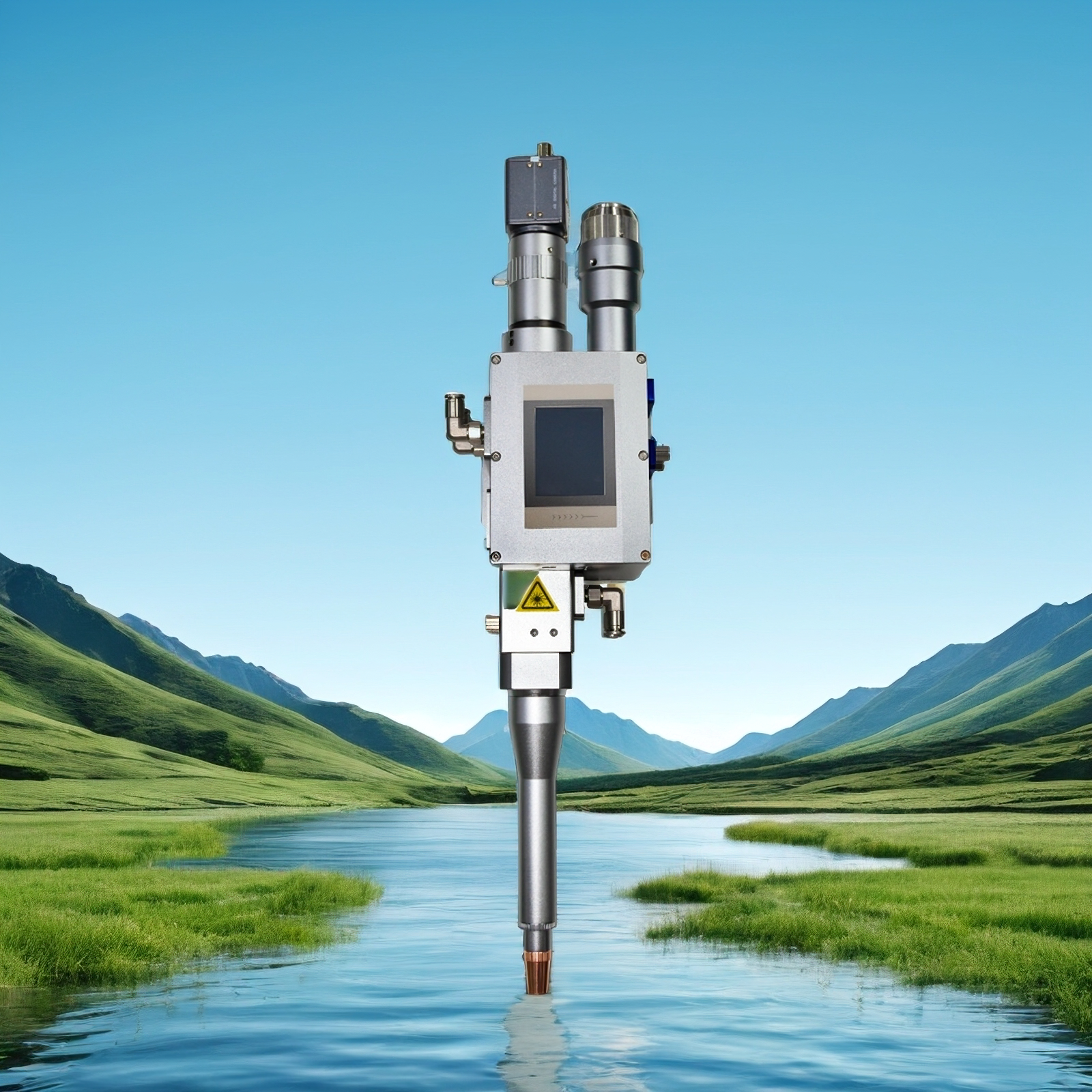 能升激光焊接头-NS15L激光双摆焊接头