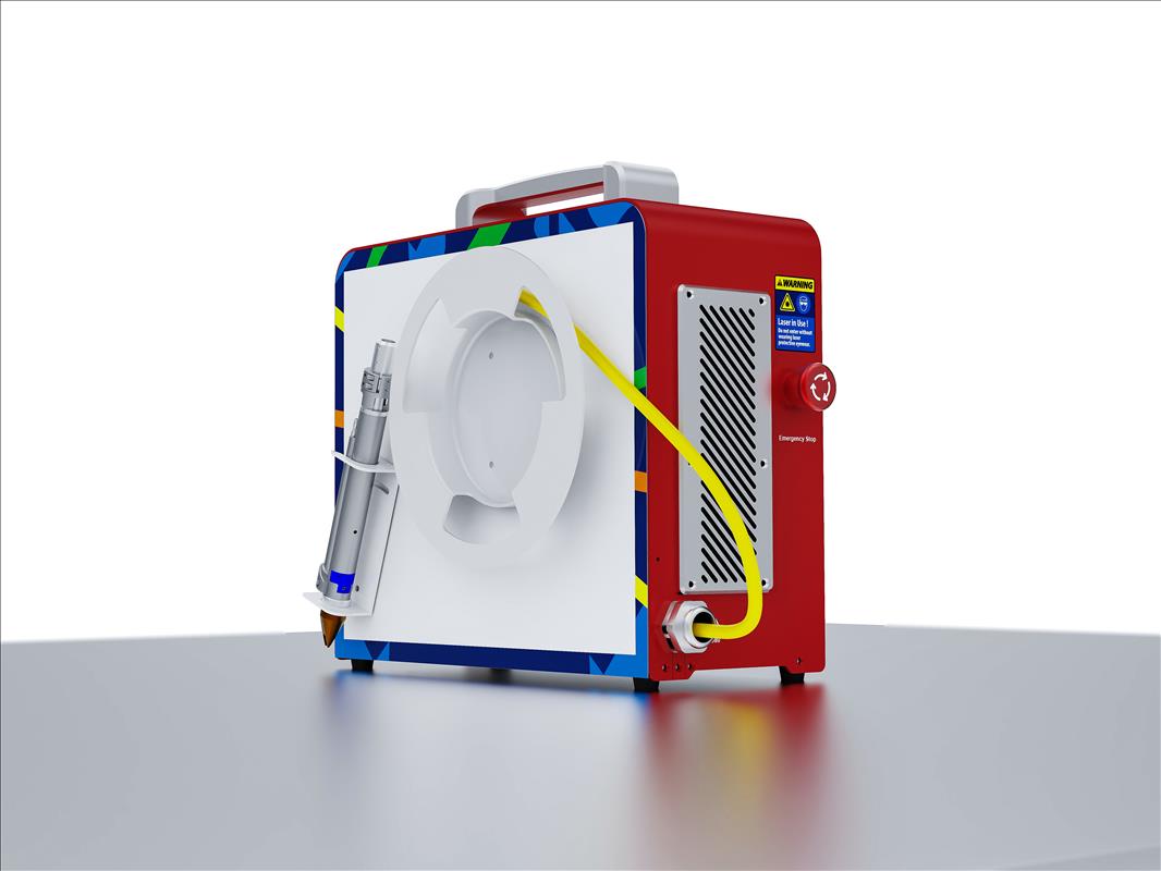 QCW便携式激光点焊机 能升公文包